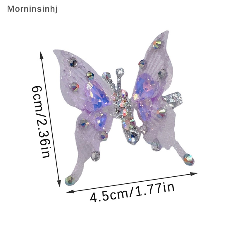 Mornin Lucu Goyang Bergerak Sayap Kupu-Kupu Jepit Rambut Gadis Anak Kuno Klip Putri Jepit Aksesoris Rambut Anak Hiasan Kepala Hadiah id
