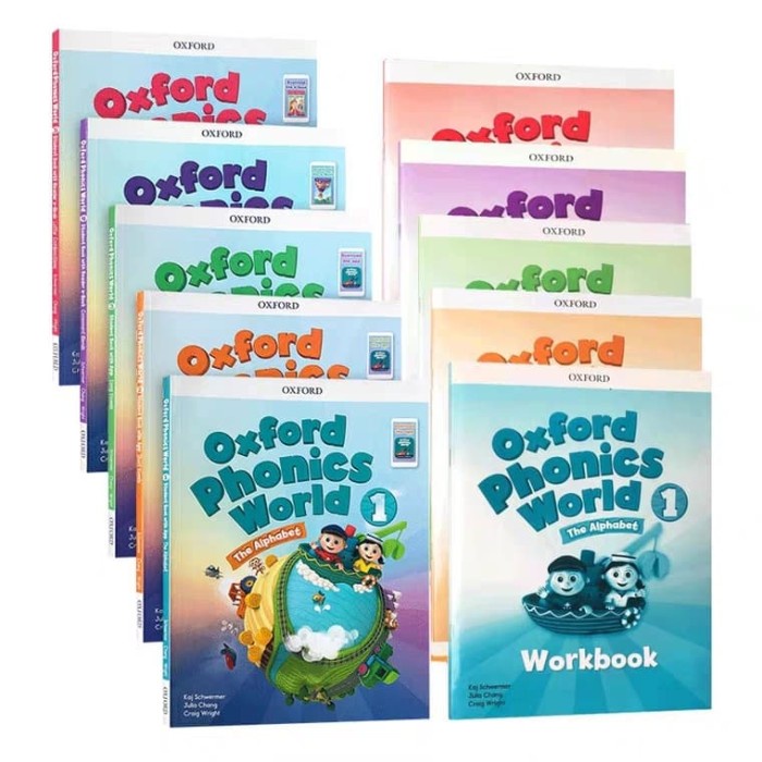 

Oxford Phonics World 10 buku level 1-5