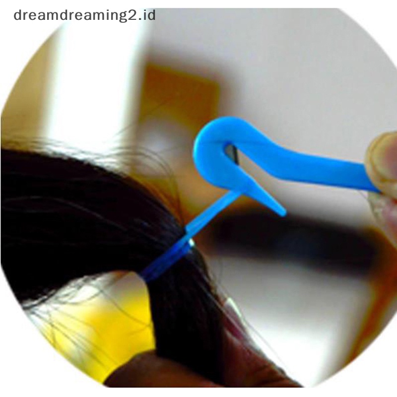 (drea) 4pcs Karet Rambut Pemotong Karet Tidak Melukai Rambut Karet Gelang Remover Alat //