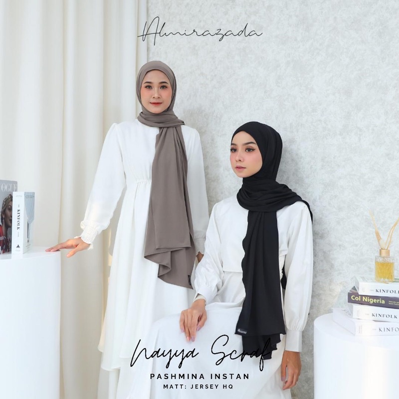 Pashmina Instan Jersey Premium Nayya Scraf By Almirazada