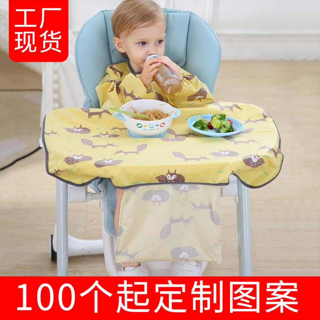 JM0091 Bibs Anak Bayi Panjang Weaning Bibs Weaning Bayi BLW Celemek Makan