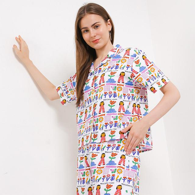 Hush Puppies Kemeja Wanita Liunic Ripeti White