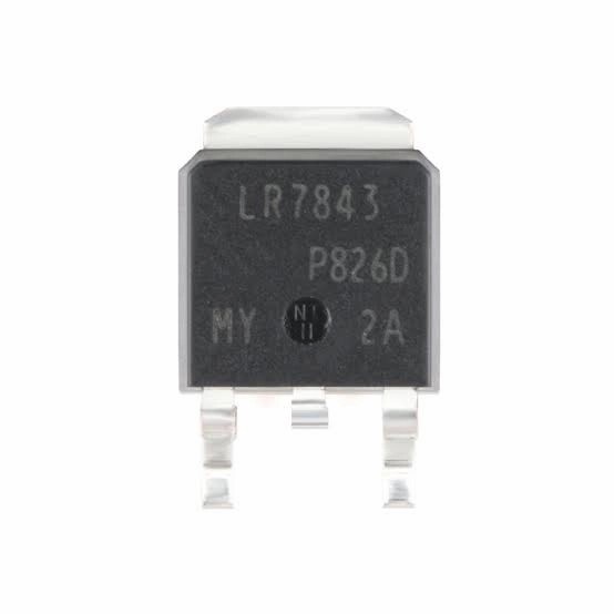 2 Buah 2Pcs LR7843 IRLR7843 LR 7843 Power Mosfet N-Channel To-252 - Ekonomis