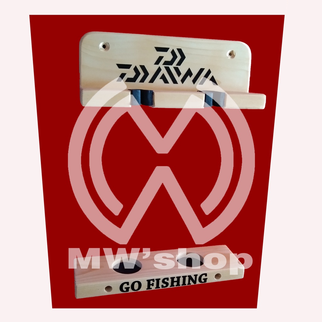 ROD HOLDER / RAK JORAN PANCING TEMPEL DINDING / RAK PANCING TEMPEL DINDING KUALITAS PREMIUM