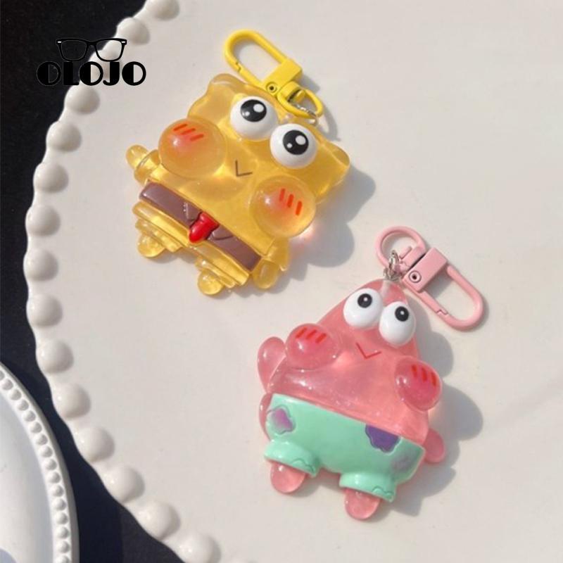 【COD】Creative Hadiah Jelly Spons Bayi Ransel Liontin Gantungan Kunci Liontin Kartun Lucu