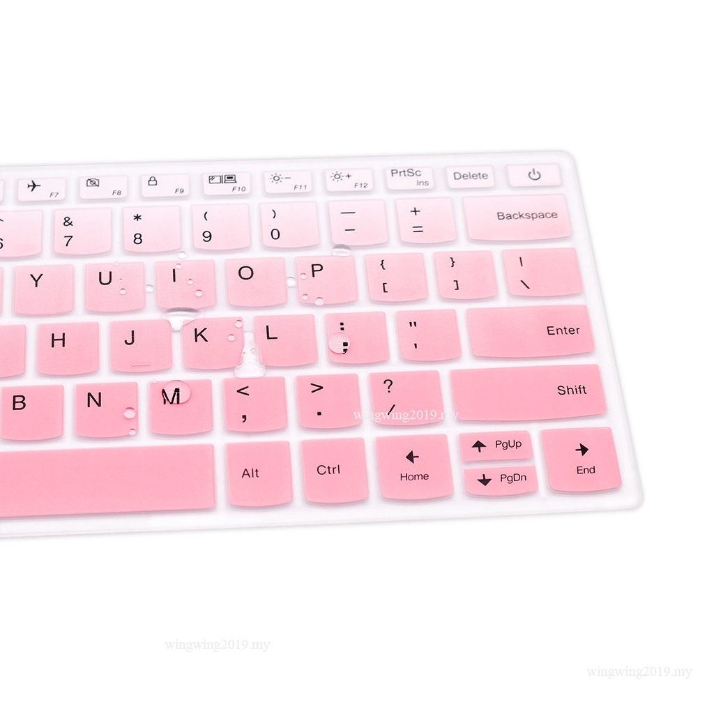 Skin Cover Keyboard Bahan Silikon Untuk Lenovo IdeaPad 14 130 130S 330 330S S340 530S 730S S145 IdeaPad Untuk Lenovo IdeaPad 13.3&amp;quot; Kaos Distro 730S