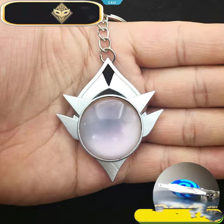 Gantungan Kunci Anime Genshin Impact Vision Element God's Eye Untuk Pria Gantungan Kunci Mobil Glow In Dark Tas Liontin Gantungan Kunci Hadiah [ZK]