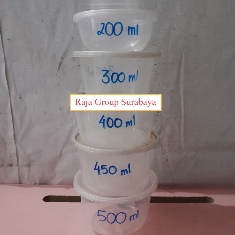 THINWALL BOWL BULAT/MANGKOK PLASTIK/CUP PUDDING