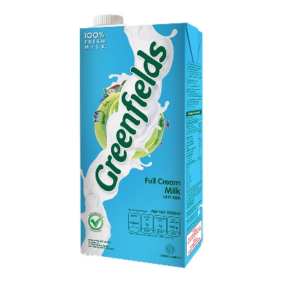 

Greenfields Susu UHT Full Cream 1 L