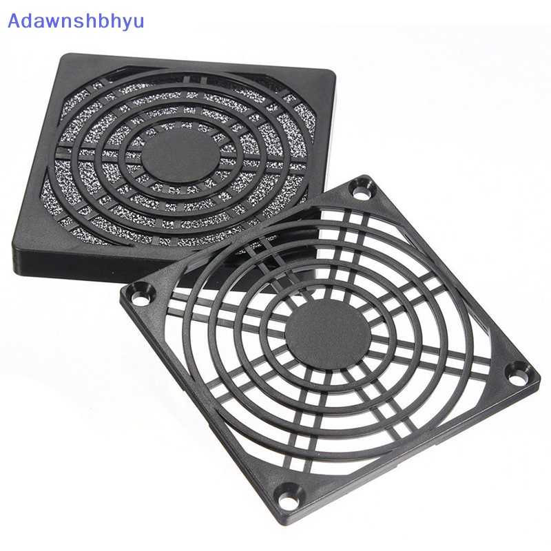 Adhyu Dustproof 80mm Case Fan Pelindung Debu Filter Guard Grill Pelindung Cover PC Komputer ID