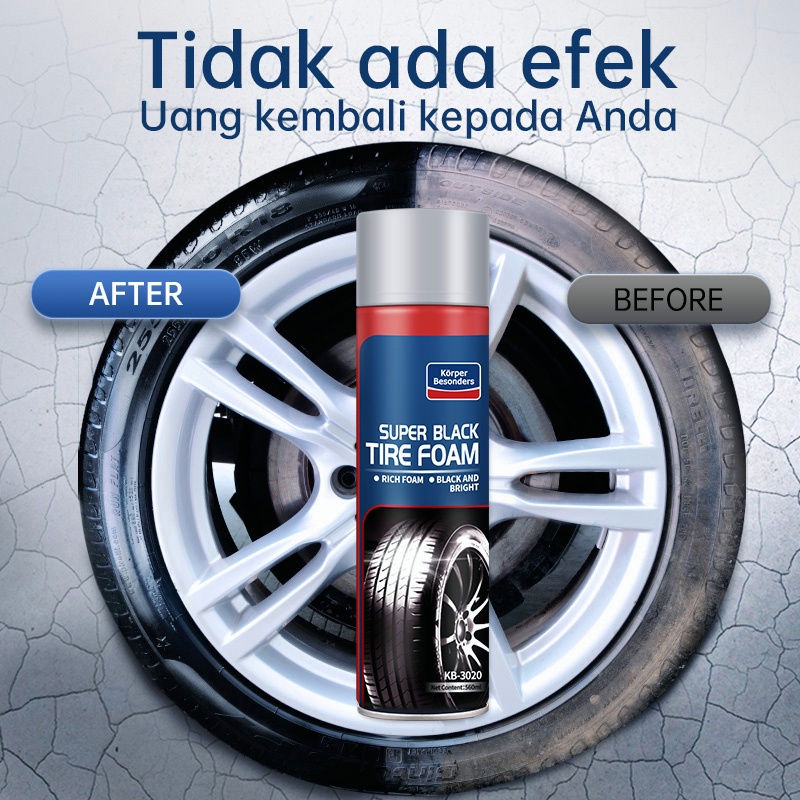 Glodway Pembersih banmobil /Spray ban Semir ban mobil/ tire car wax