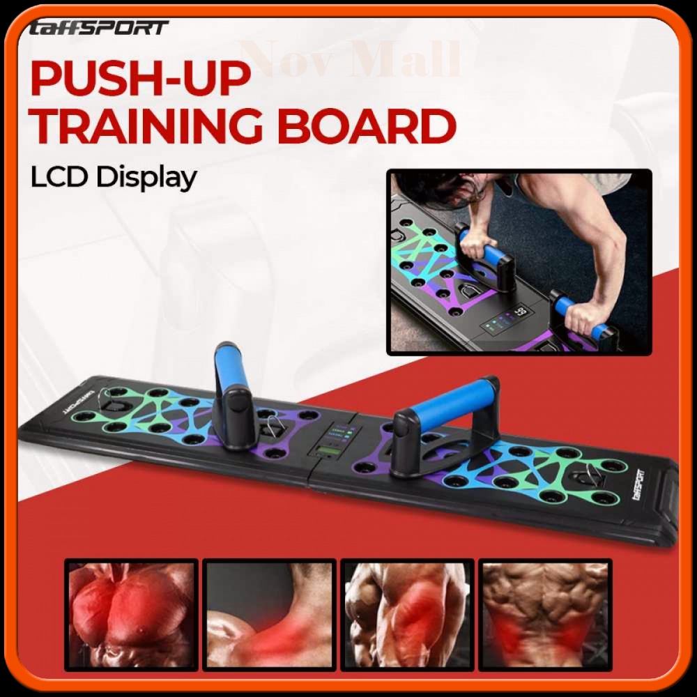 Push-up Training Board Counter Display with Pull Ropes -SP383