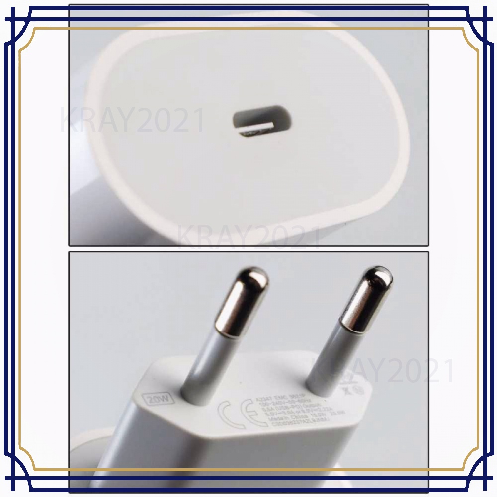 Charger Apple Type C PD 20W EU Plug for iPhone 14 -CG374