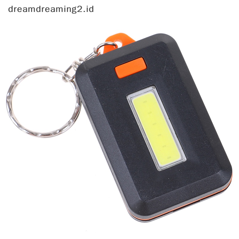 (drea) Senter Cob Gantungan Kunci Senter mini led portable outdoor emergency light //