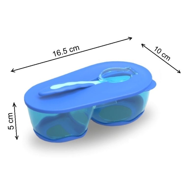 Baby Safe - Divided Bowl with Spoon