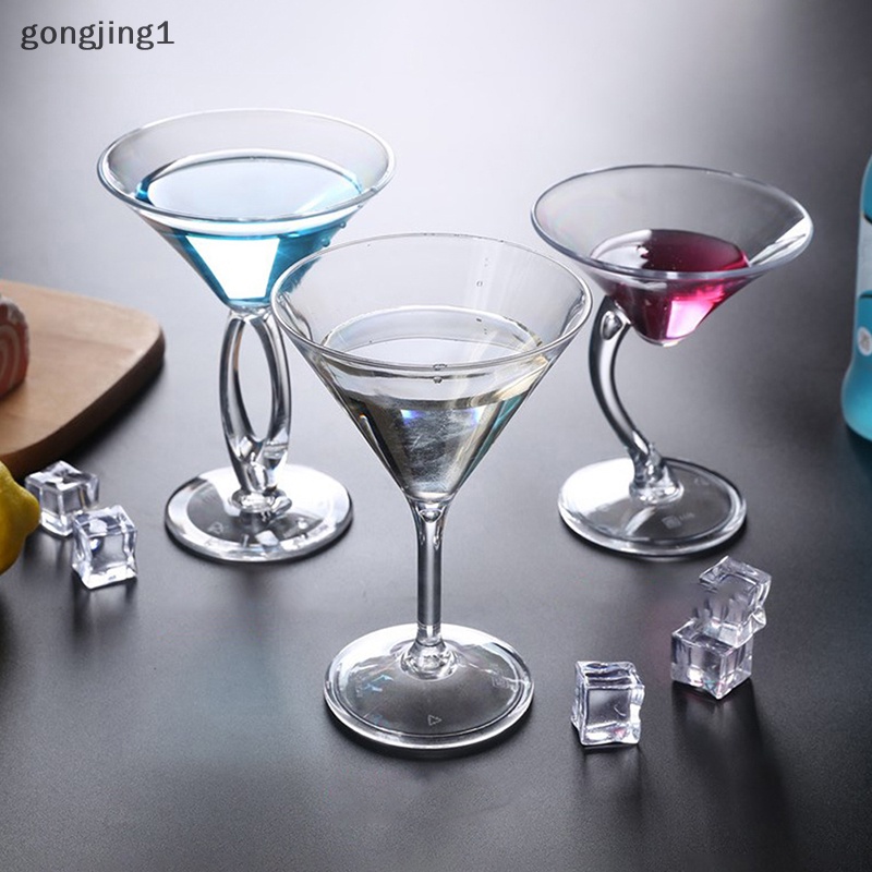 Ggg Gelas Cocktail Akrilik Rumah Pesta Pernikahan Bar Goblet Juice Wine Gelas Minum ID