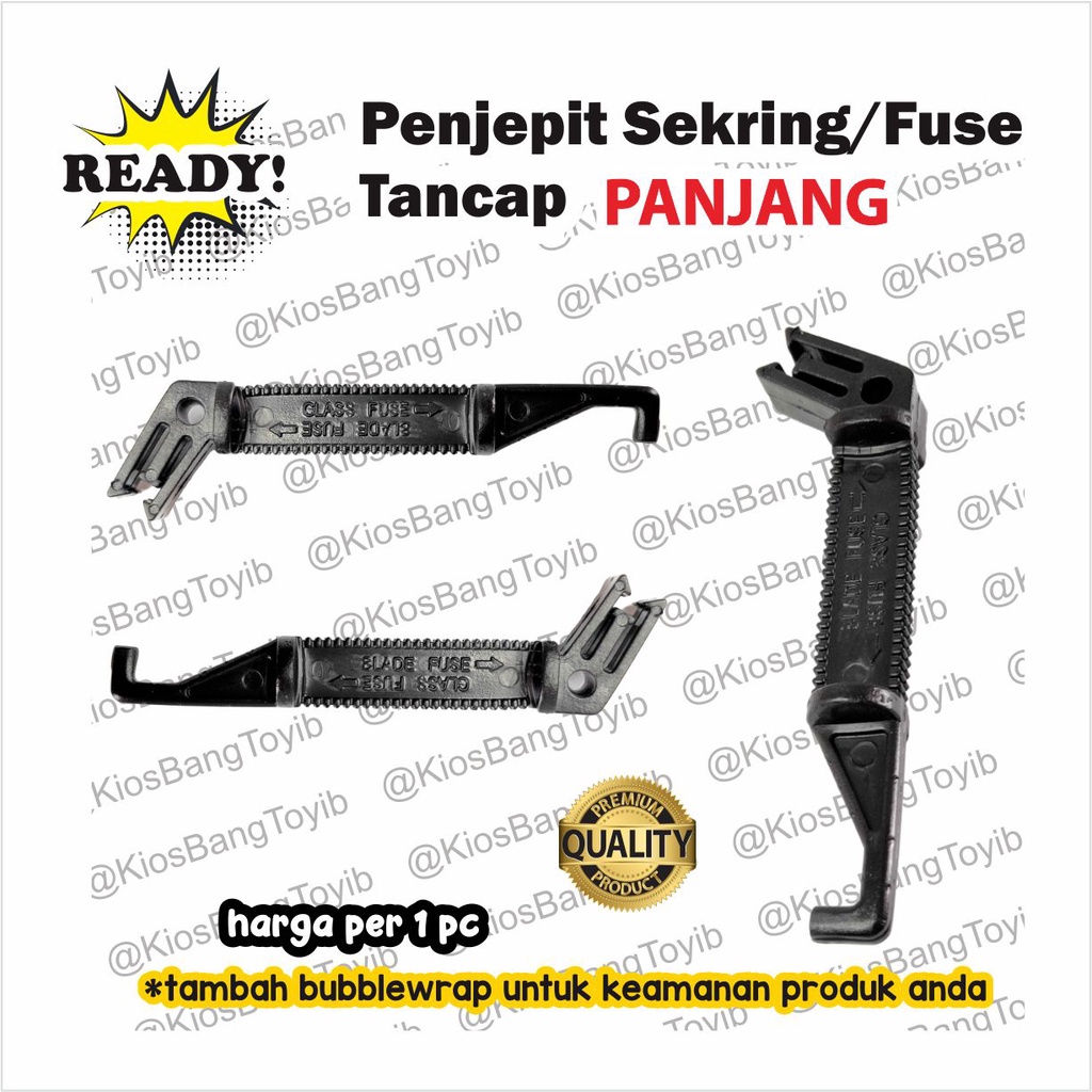 Klip HITAM Pencabut Penjepit Sekring Tancap Fuse Puller Motor Mobil