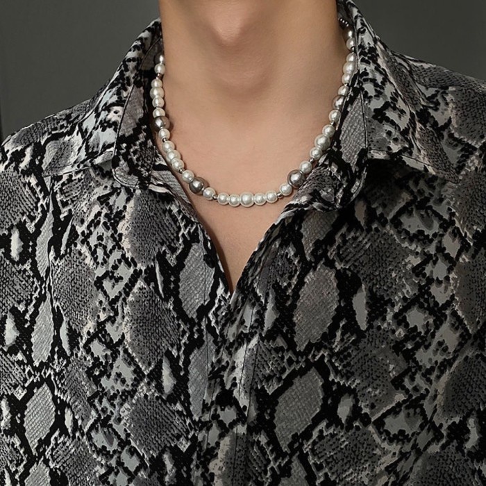 Jivonchy Pearl Necklace | Kalung Mutiara Simple Pria/Wanita