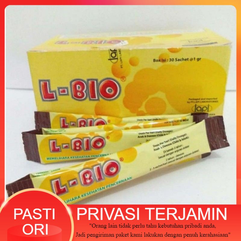 L- BIO saset / L-bio sachet / Lbio obat diare bayi dan anak