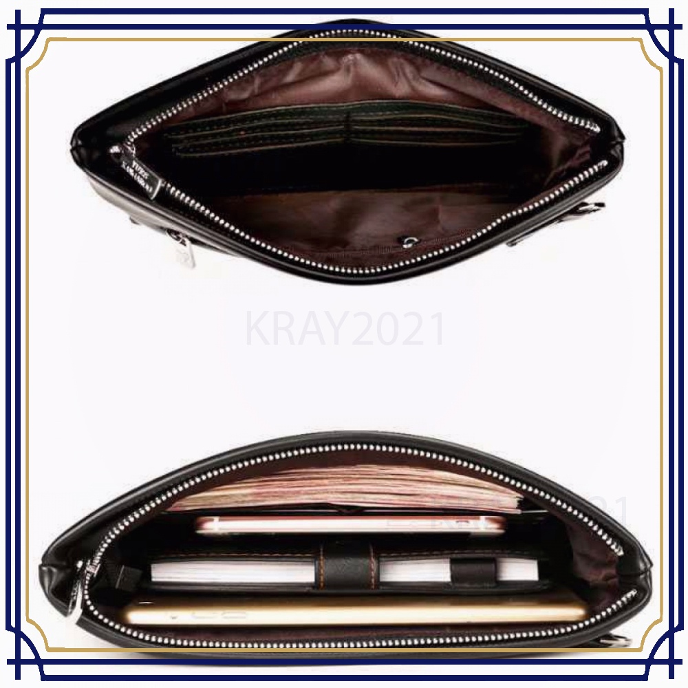 Tas Genggam Dompet Kulit Clutch Bag Size Large - HB-005