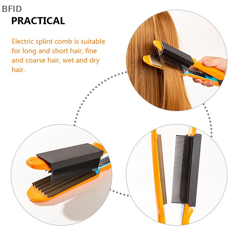 [BFID] Women Straightening Comb Attachment Fit Catokan Rambut Flat Iron Compact [ID]