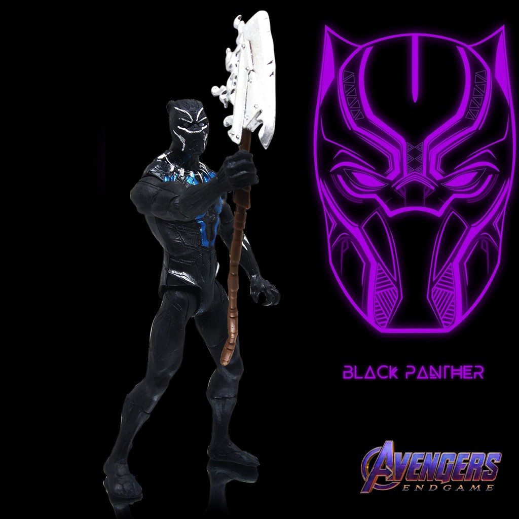 MAINAN AVANGERS - MARVEL LEGEND ACTION FIGURE THE AVANGERS - BLACK PHANTER