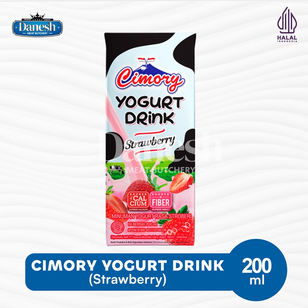 Cimory Yogurt Drink Blueberry Strawberry 200ml