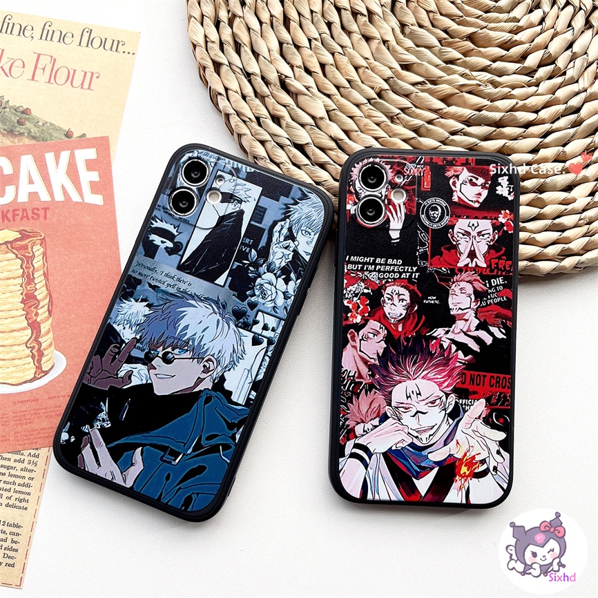 Redmi 12C 10C 10A 9C Note11 11s 12 10 9 8Pro 9T 9A 9 A1 A1+Xiaomi 11Lite 13 12 11T Poco F4 F3 X3Pro NFC Kartun Gojo Satoru Silicon Phone Case Soft Protection Cover