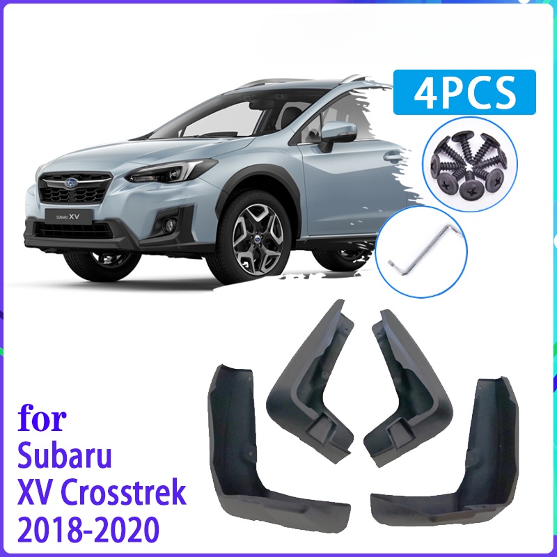 4pcs Flaps Lumpur Mobil Untuk Subaru XV Crosstrek 20182019 2020 Mudguard Splash Guard Fender Mudflaps Aksesoris Mobil