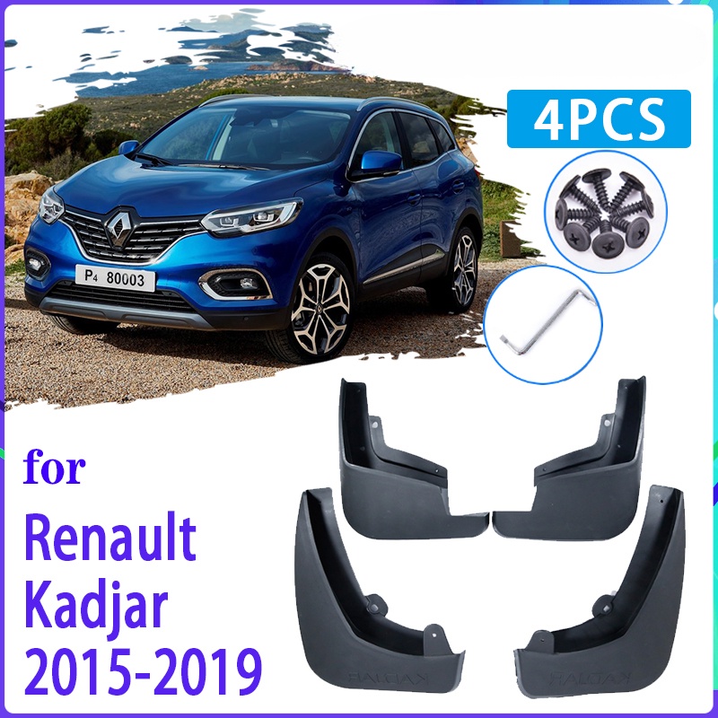 4pcs Flaps Lumpur Mobil Untuk Renault kadjar 2015 2016 2017 2018 2019 Mudguard Splash Guards Fender Mudflaps Aksesoris Mobil