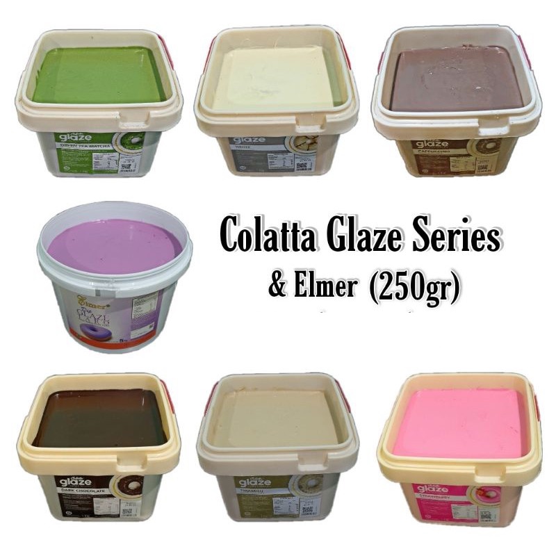 

COLATTA GLAZE Donat Topping 250gr BEST PRICE & QUALITY