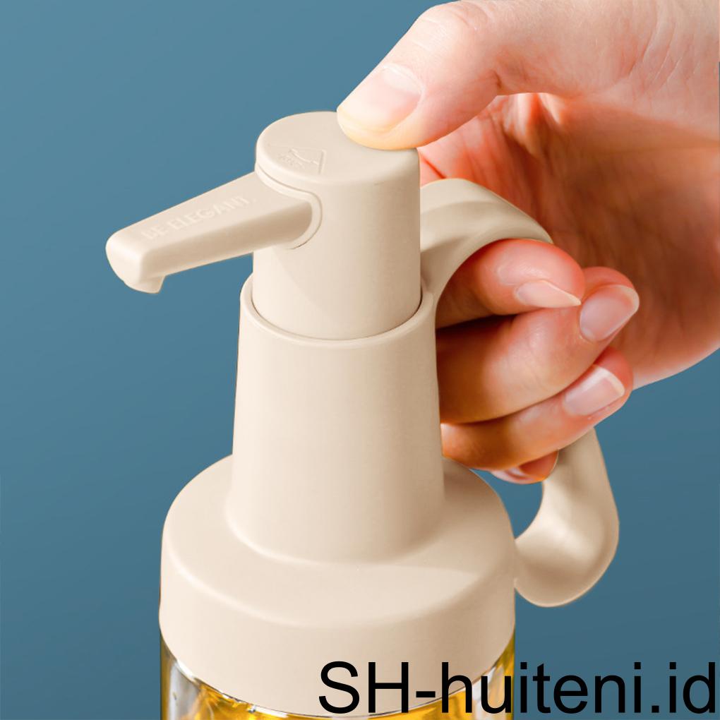 Botol Minyak Kaca Isi Ulang Anti Bocor Salad Dressing Vinegar Pour Pot Baking BBQ Memanggang Wadah Penuang Bakery