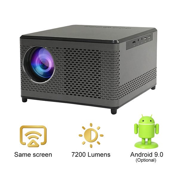 PNK23 TY10W LED Proyektor ANDROID 7200 Lumen FHD Auto Focus Google Certified