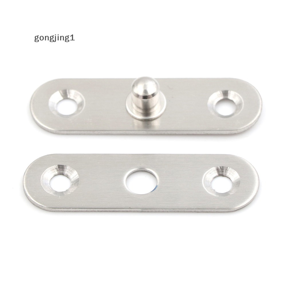 Ggg New 56mm L Hardware Stainless Steel 360derajat Rotag Engsel Pivot Pintu Nada Rotar ID