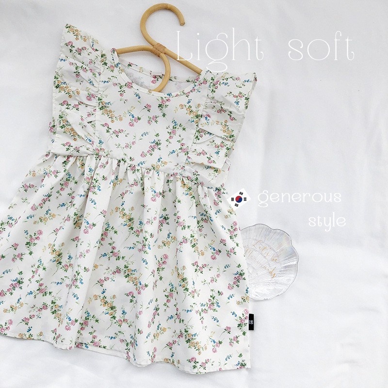 2-6thn | DRESS ANAK KOREA PESTA ELEGAN FORMAL PEREMPUAN catalog MDD MQ