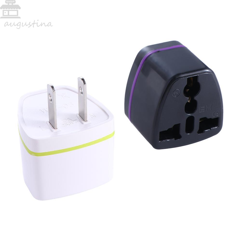 AUGUSTINA Steker Konverter As Universal Ringan Travel ABS Plug Adapter Internasional Plug Charger