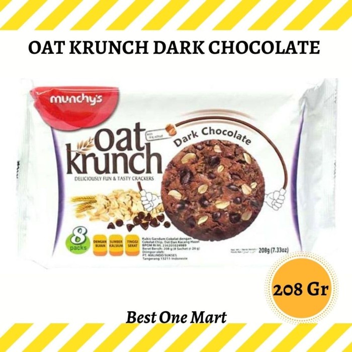 

[CJ] Munchys Munchy's Oat Krunch Dark Chocolate / Munchy's Cokelat Coklat