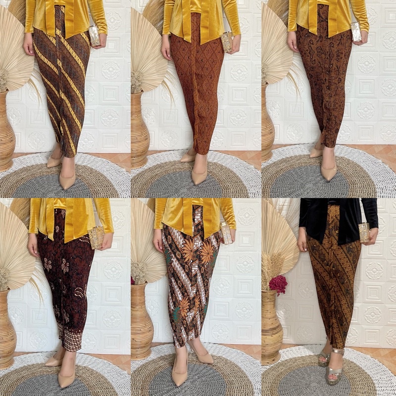Rok plisket JUMBO (bs melar smpe 150 cm) / rok jumbo / big size