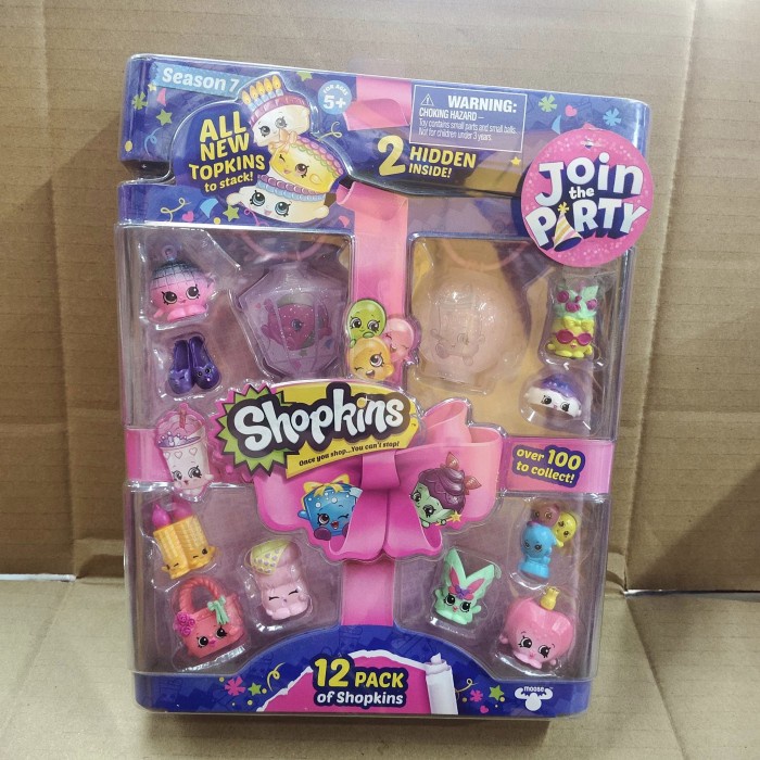 Shopkins Season 7 12 Pack 2 Hidden Inside with Lantern Model A