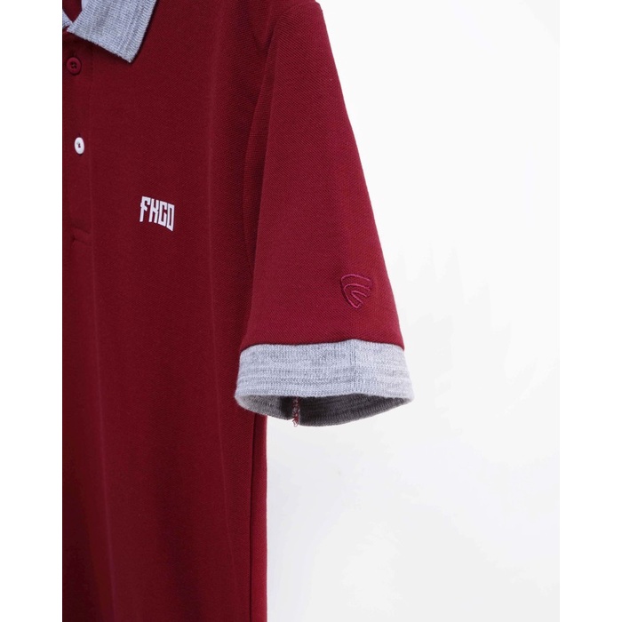 KAOS POLO FRIDAY KILLER | ARAM MAROON