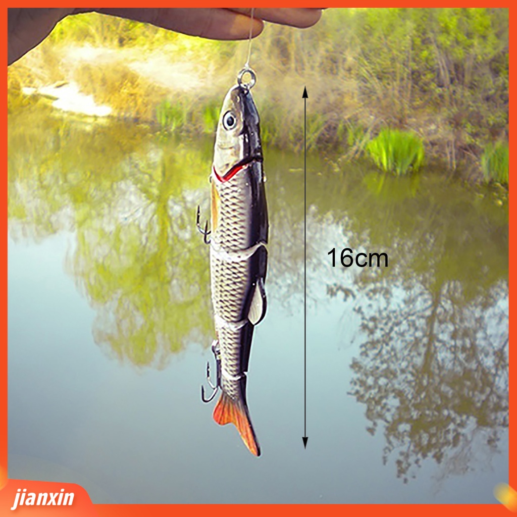 (In Stock) 5segment Pemikat Hidup Kail Pancing Tajam Mirip Hidup