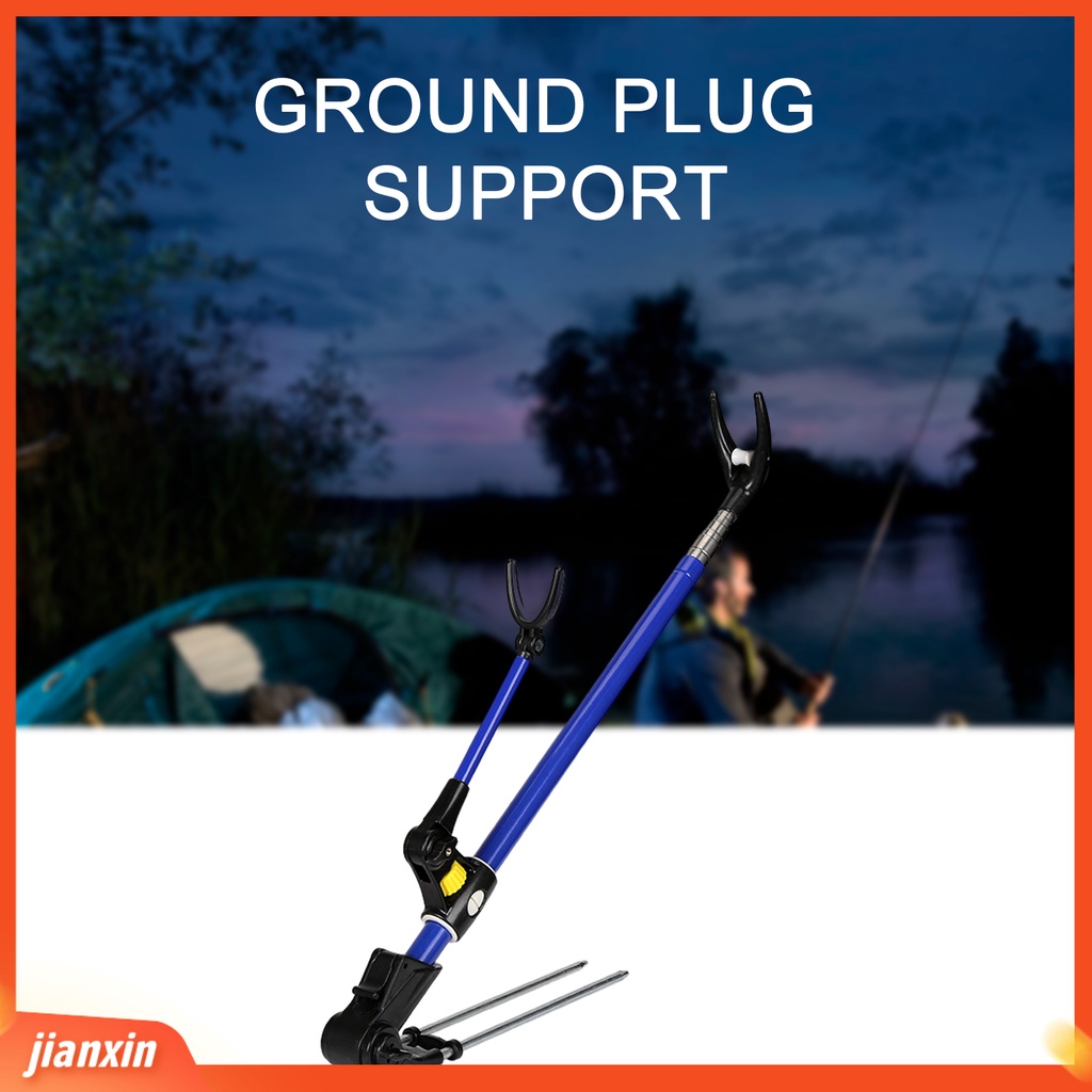 (In Stock) Bracket Joran Pancing Teleskopik Menebal Stainless Steel Adjustable Stabil Rak Pancing Untuk Memancing