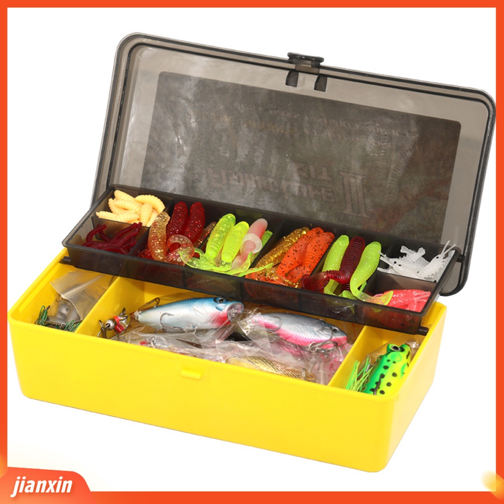 (In Stock) 304Pcs Realistis Umpan Pancing Umpan Kokoh Nyaman Dibawa Bermanfaat Set Umpan Buatan Lengkap Untuk Outdoor