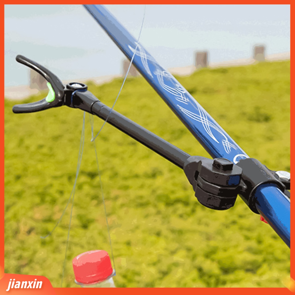 (In Stock) Holder Joran Teleskopik Tipe Tombol Portabel Braket Tiang Gantung Belakang Lipat Untuk Angling