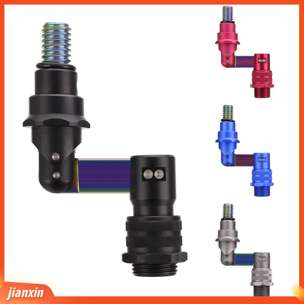 (In Stock) Konektor Adaptor Jaring Celup Portabel Aluminium Alloy Dapat Dilipat Alat Pancing