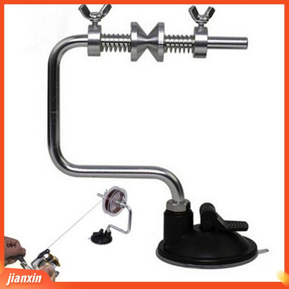 (In Stock) Penggulung Pancing Suction Cup Reel Spooler Holder Tackle Coil Alat Aksesoris