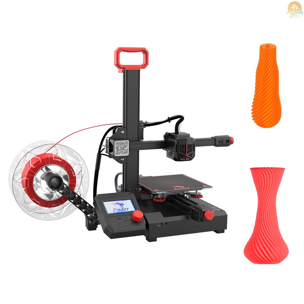 In Stock Creality Ender-2 Pro 3D Printer Kit Semua Logam Desktop DIY 3D Printing 165*165*180mm/6.49*6.49*7inch Build Size Portable Dengan Handle Tool Box