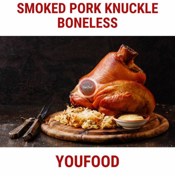 

SMOKED PORK KNUCKLE BALI / Pork Knuckle Asap Berbumbu - Ready To Serve