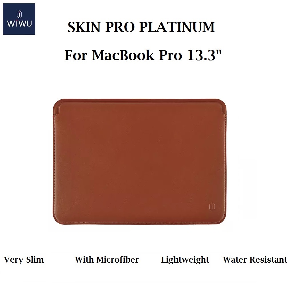 AKN88 - WIWU Skin Pro Platinum 13.3 - Microfiber Leather - Sarung Laptop 13.3 INCH