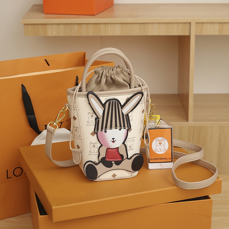 2040 1KG MUAT 4PCS TAS SLEMPANG WANITA TABUNG MINI SLING BAG MOTIF ELEGAN